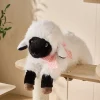 A genuine and cute black-faced sheep plush toy, a long-haired black-faced sheep doll, and an Ins-style desktop decoration gift Application Scenario